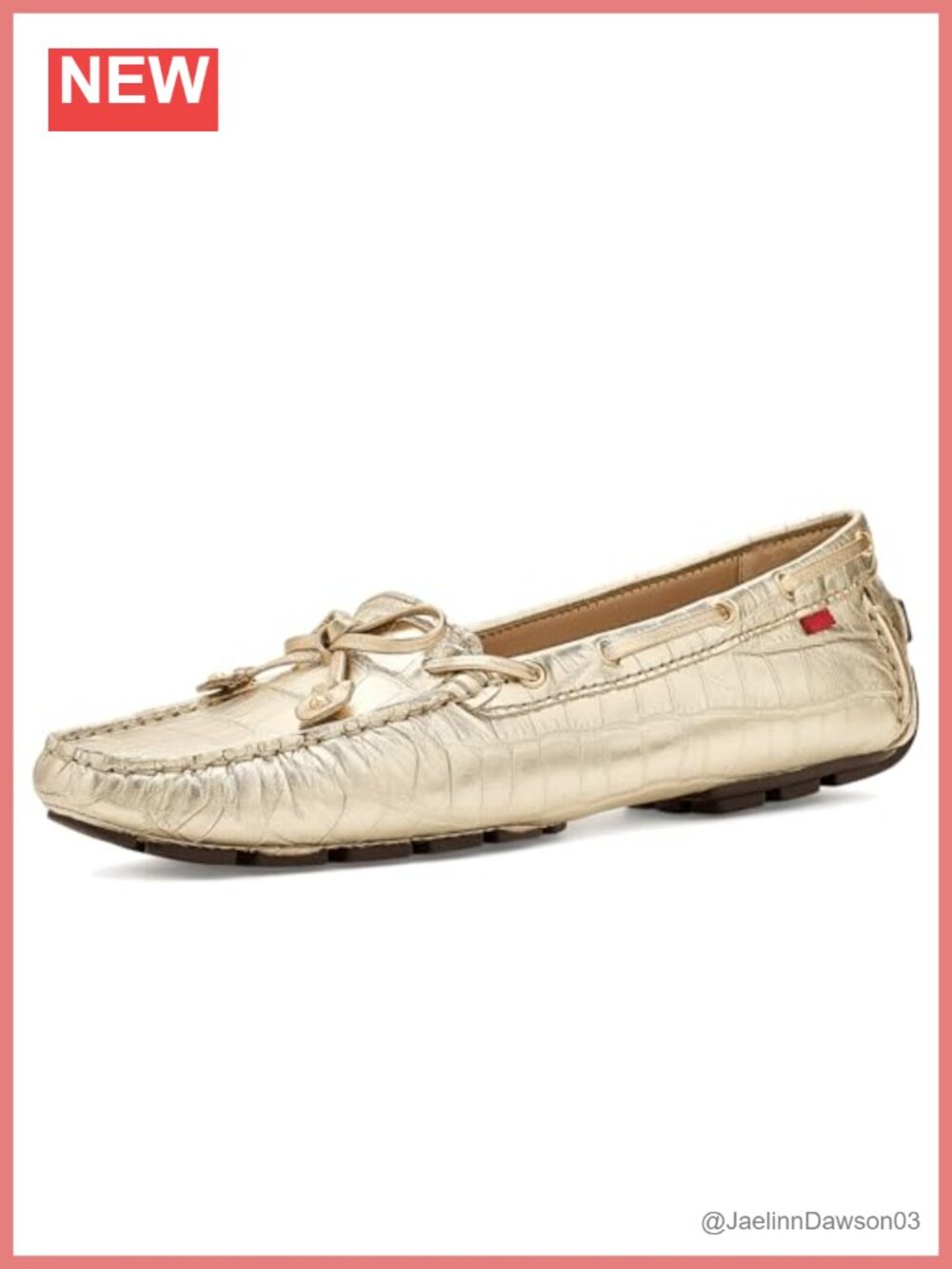 Genuine Napa Calf Leather Loafers with Gel Heel Insert - Comfortable Pull-On